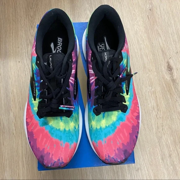 Brooks Tie-Dye Multicolor Running Sneakers - Picture 5 of 7